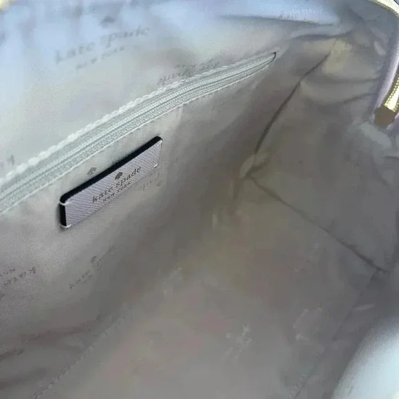 Kate Spade  Madison Large Duffle satchel  Crossbody Bag Pastel Lavender - Picture 8 of 10